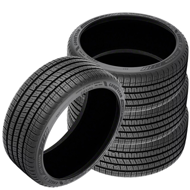 4 Goodyear Eagle F1 All Season 255/35ZR20 97Y XL Performance Tires [ TAKE OFF ]