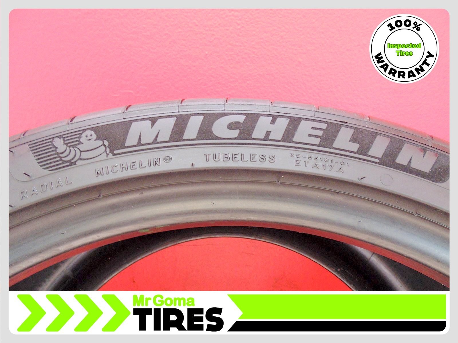 1 MICHELIN PILOT SPORT A/S 4 ZP RFT 305/30ZR20 USED TIRE 8.5/32 TREAD RUN FLAT