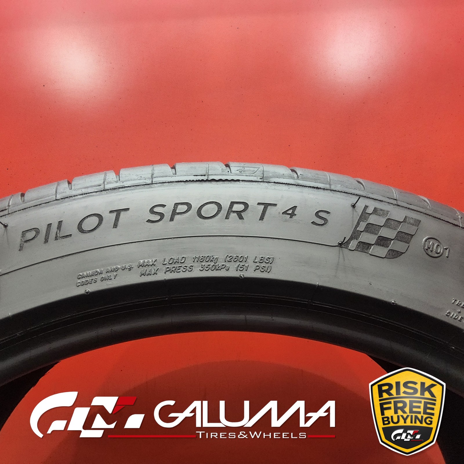Set of 2 Tires Michelin Pilot Sport 4S MO1 XL 325/35ZR22 325/35/22 114Y #95073