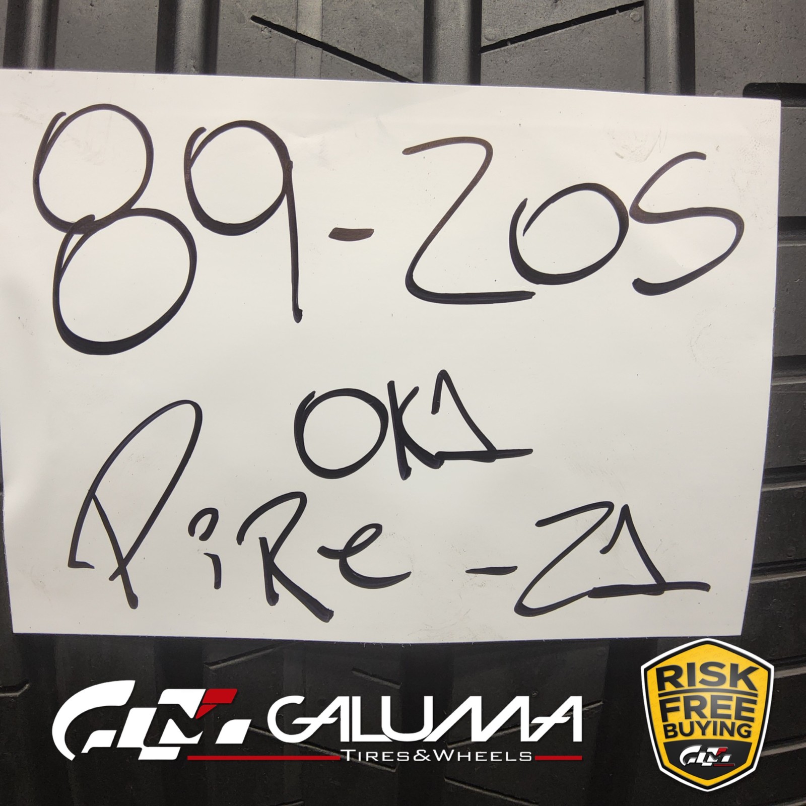 1 (One) Tire LikeNEW Pirelli P Zero CORSA PZC4 345/30ZR21 345/30/21 111Y #89205