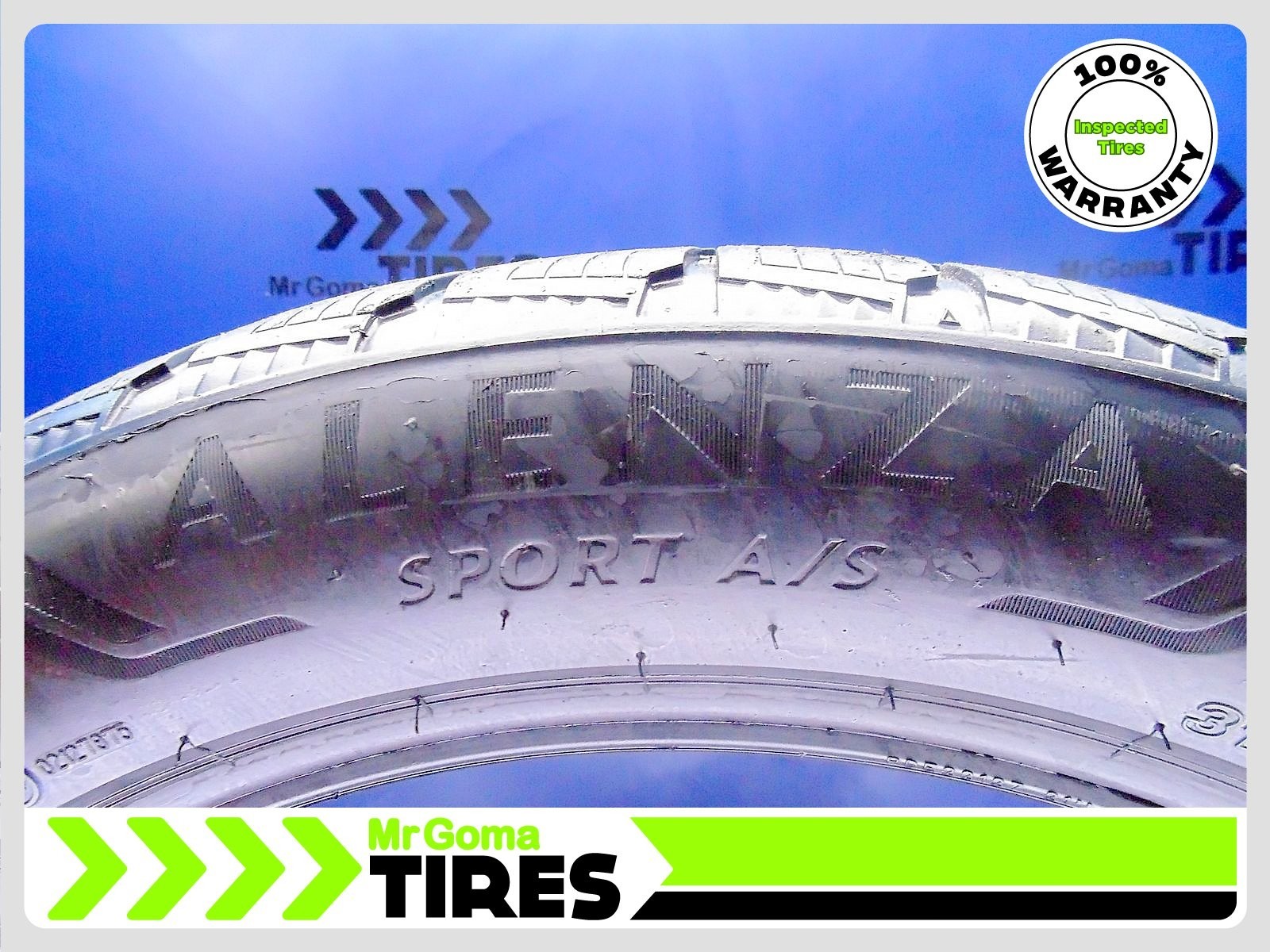 2 BRIDGESTONE ALENZA SPORT A/S E XL 315/40R21 USED 7.3/32 Tread 115V 3154021