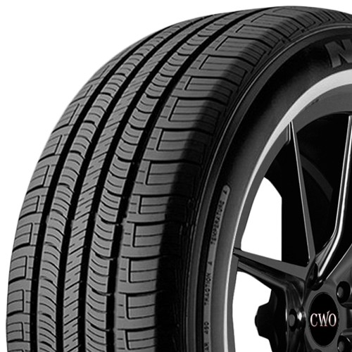 (QTY 4) 205/75R14 Nexen N’Priz AH5 95S SL White Wall Tires