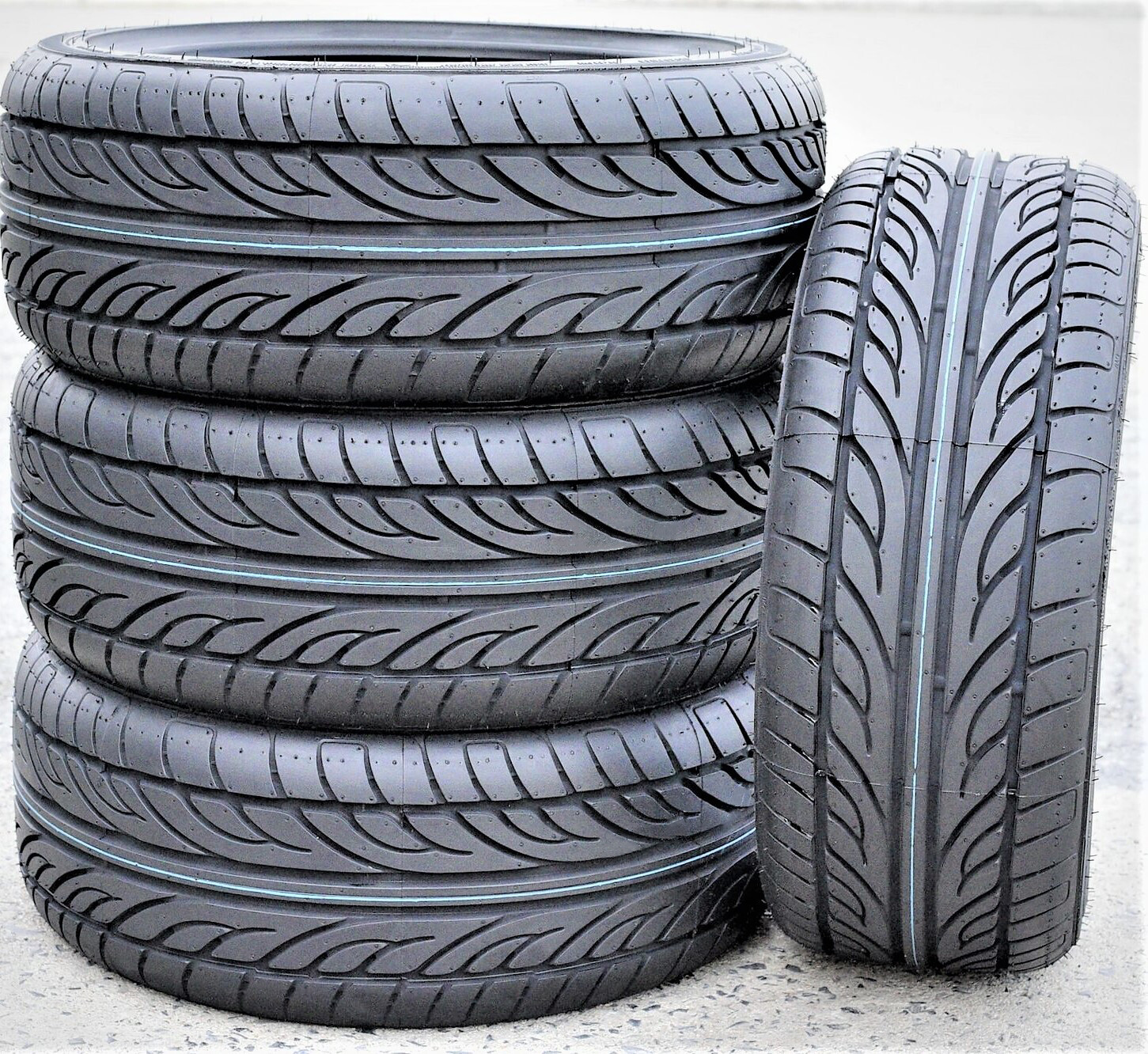 4 Tires Forceum Hena 215/45R17 ZR 91W XL A/S High Performance
