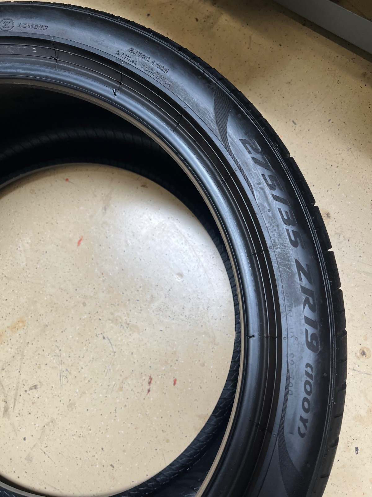 2 – NICE 275/35ZR19 XL (100Y) Pirelli P Zero PZ4 (*) BMW OEM – 7099