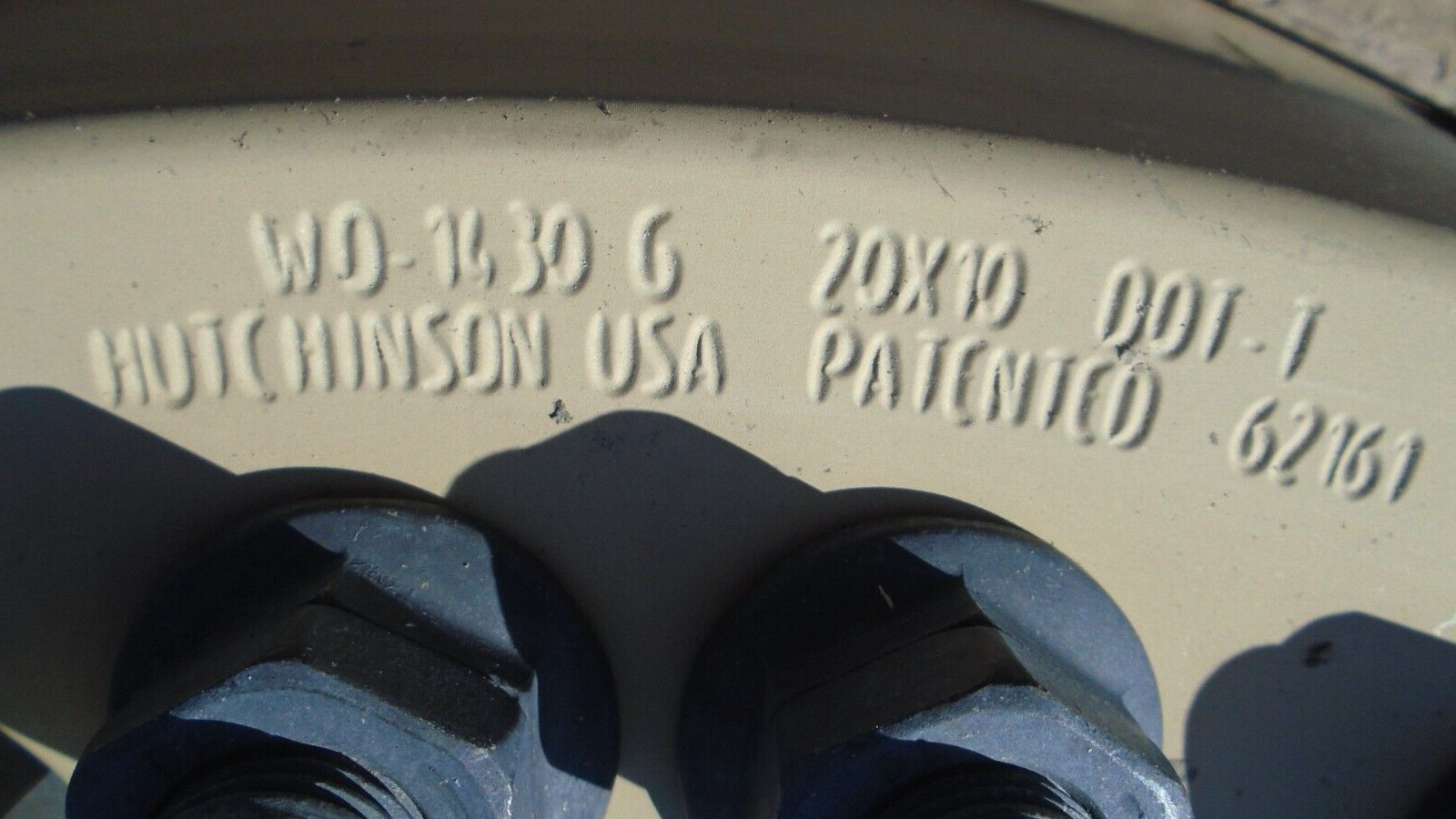 Michelin XZL 16.00R20 Tires Hutchinson 20×10 Aluminum Wheels w CTIS Oshkosh MRAP