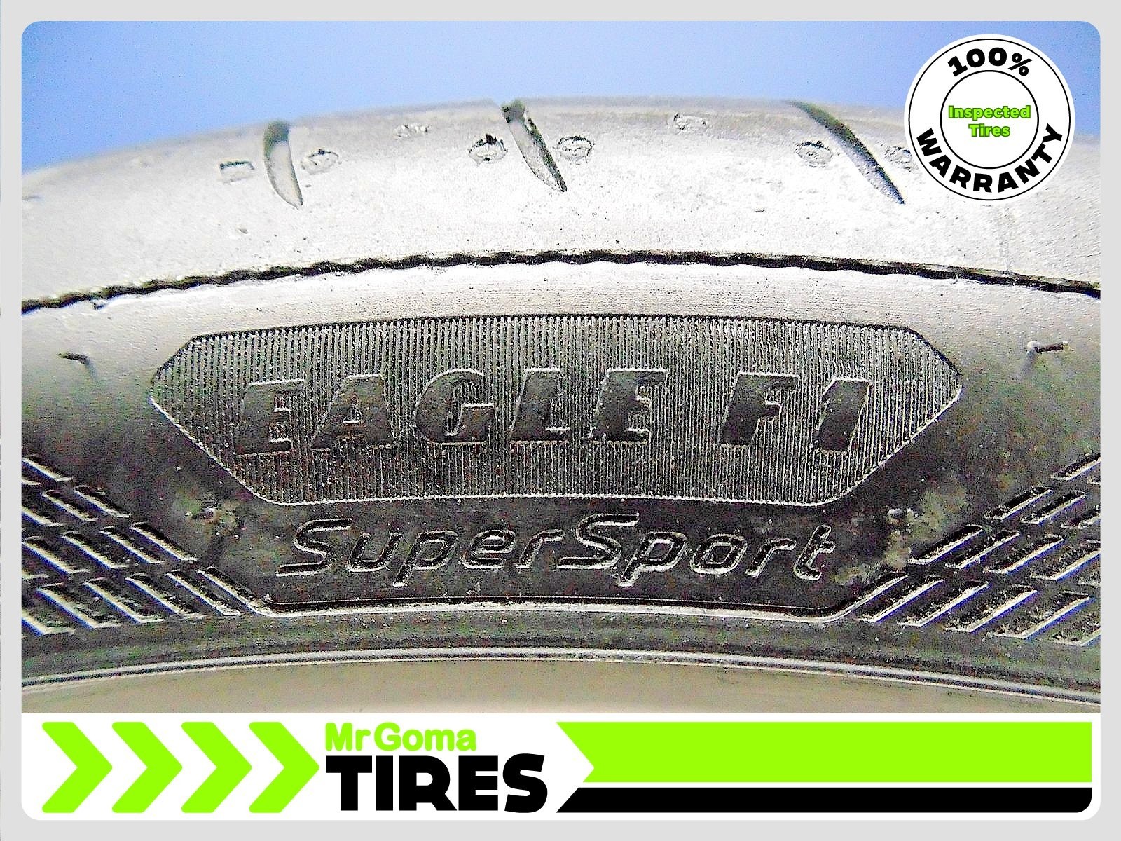 2 GOODYEAR EAGLE F1 SUPER SPORT NAO XL 315/30ZR21 USED TIRES 6/32 TREAD 3153021