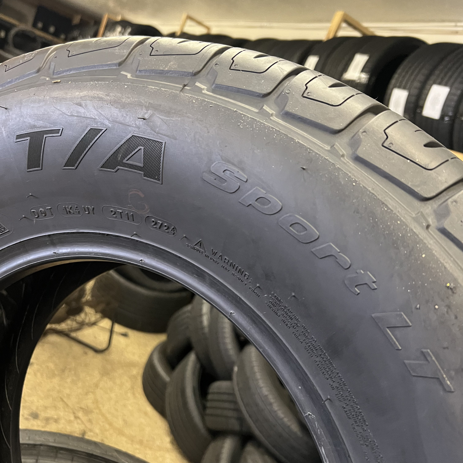 1 New Tire Bfgoodrich Advantage T/A Sport LT 245/75R16 111T DOT.2724 11.5/32 New