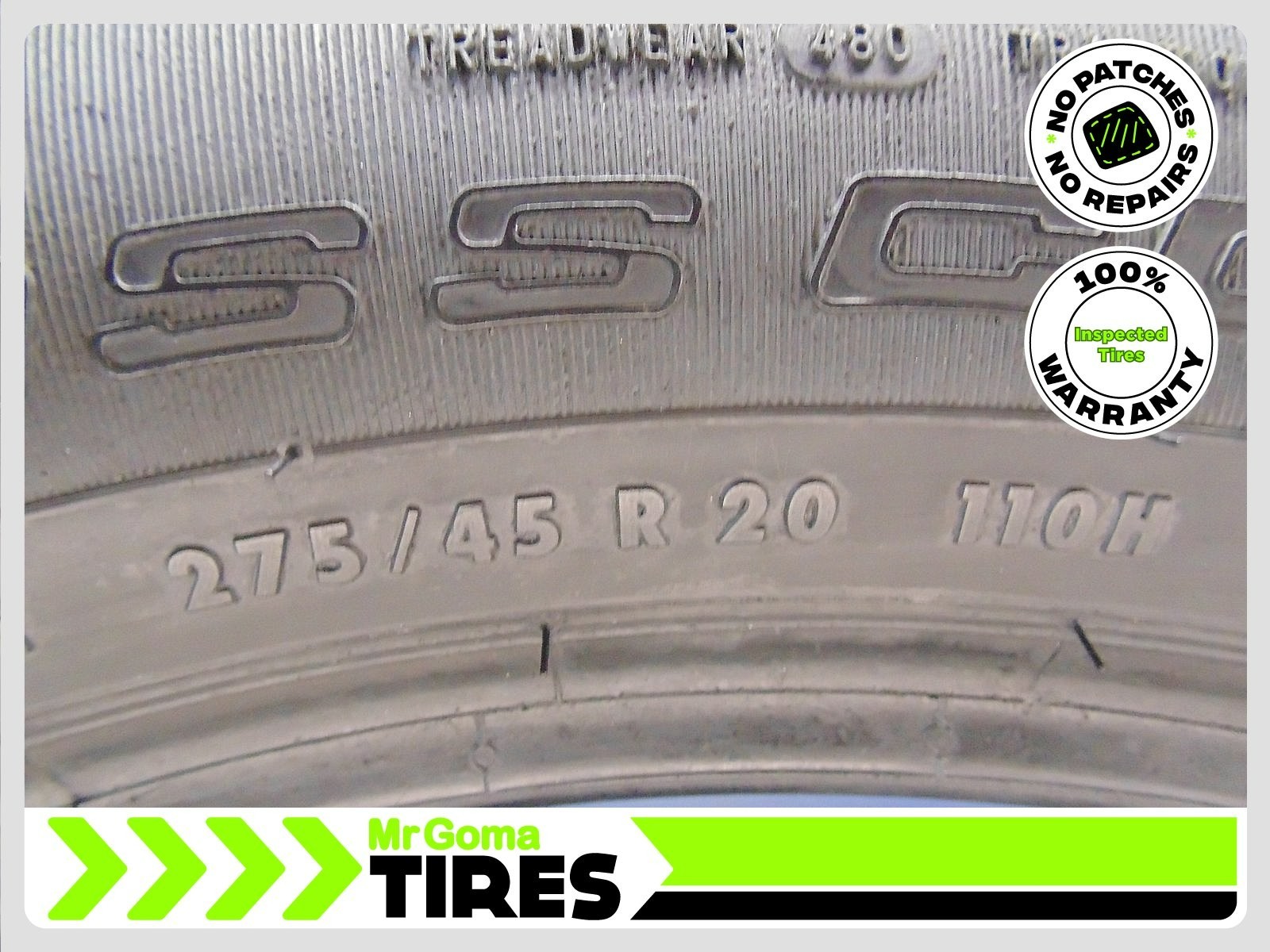 2 CONTINENTAL CROSSCONTACT LX SPORT RFT XL 275/45R20 USEDE TIRES 7.3/32 TREAD