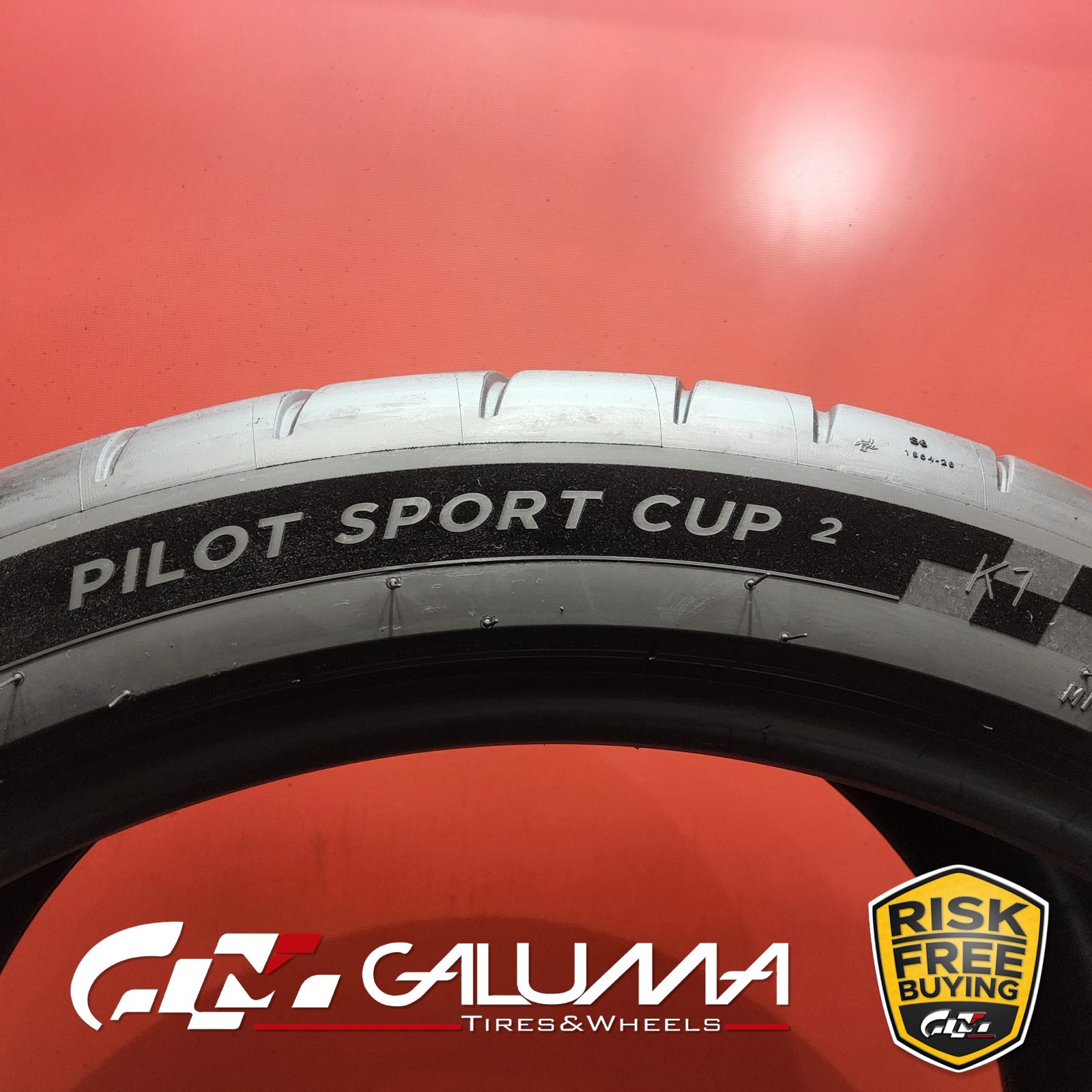 1 (One) Tire LikeNEW Michelin Pilot Sport Cup 2 K1 XL 345/30ZR21 No Patch #94821