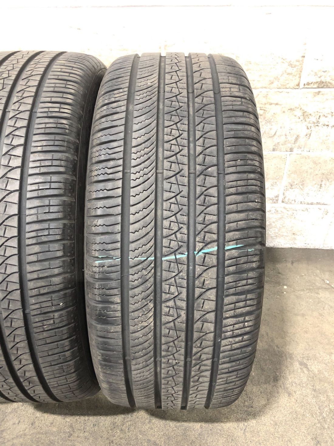 4x P275/45R21 Pirelli Scorpion Zero All Season 9/32 110 W Used Tires 2754521