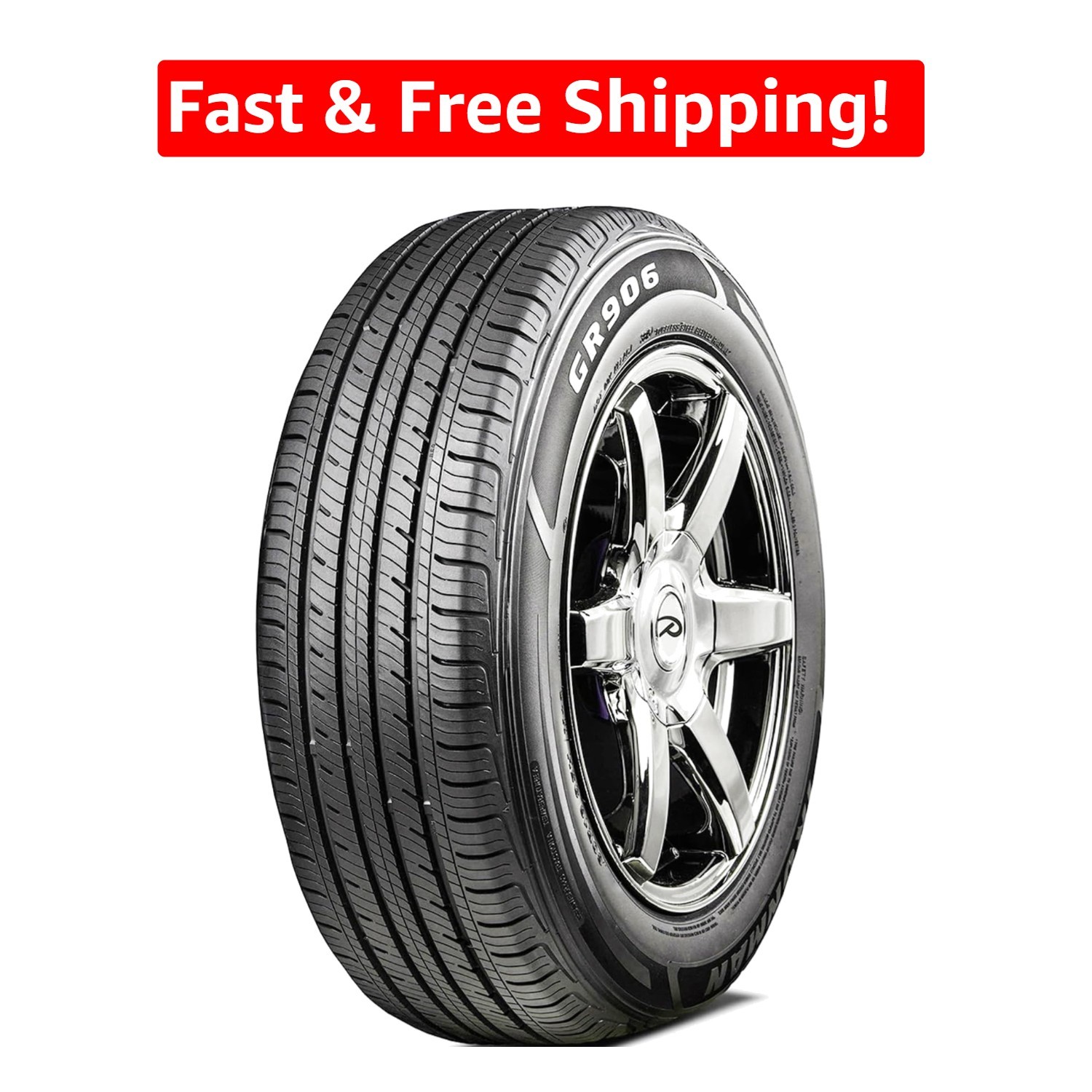 Durable GR906 205/60R16 10-Ply Tire – All-Season Reliability for Your Vehicle