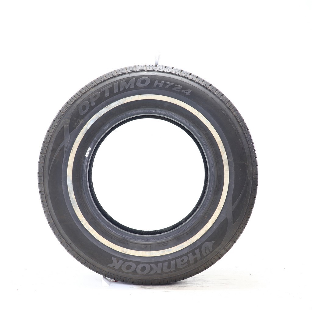 Set of (2) Used 215/75R15 Hankook Optimo H724 100S – 9/32