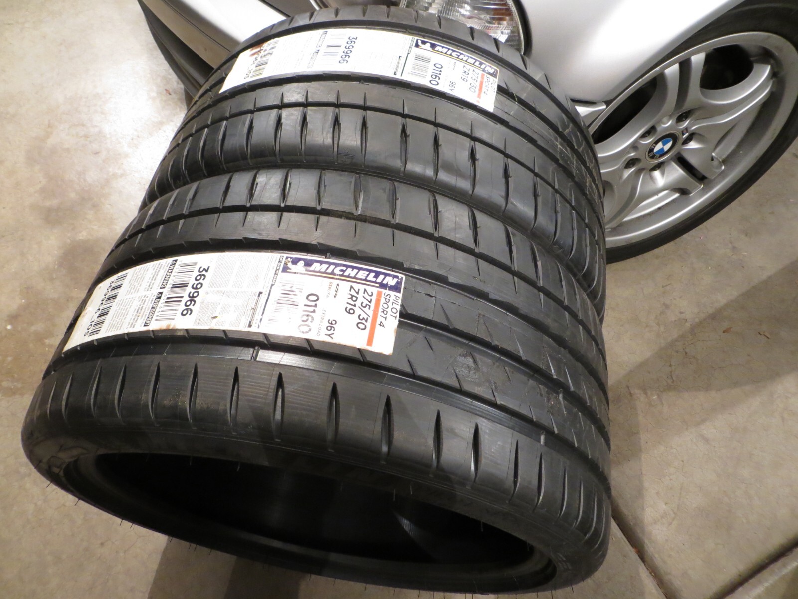 NEW 2 TWO MICHELIN PILOT SPORT 4 ZP 275/30ZR19 96Y XL FRANCE 275 30 19 2851