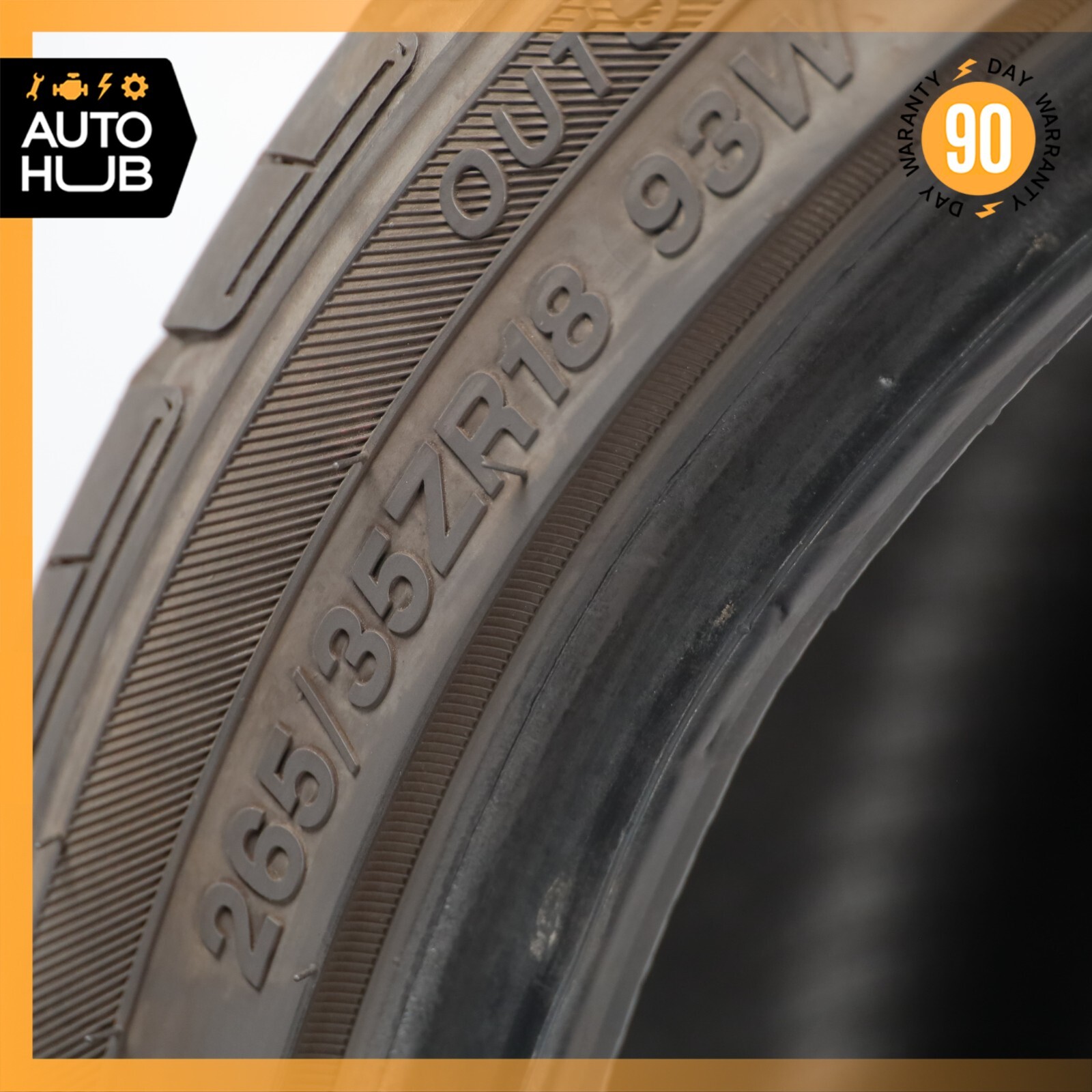 Centara Vanti HP 265/35ZR18 93W 265 35 18 Tire