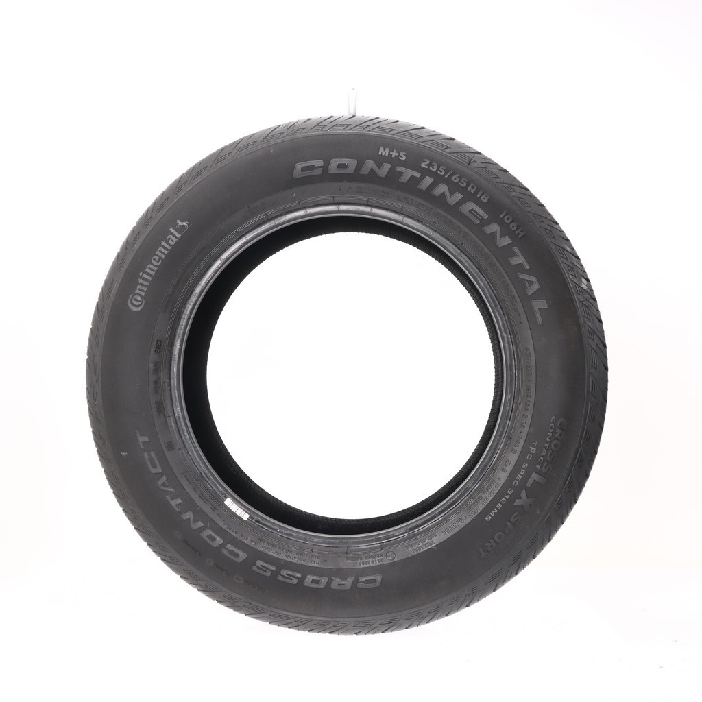 Set of (4) Used 235/65R18 Continental CrossContact LX Sport 106H – 8.5-9/32
