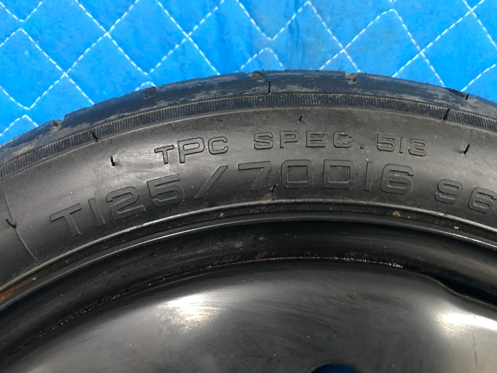 02-12 Chevrolet Chevy Impala Spare Tire Maxxis 125/70D16