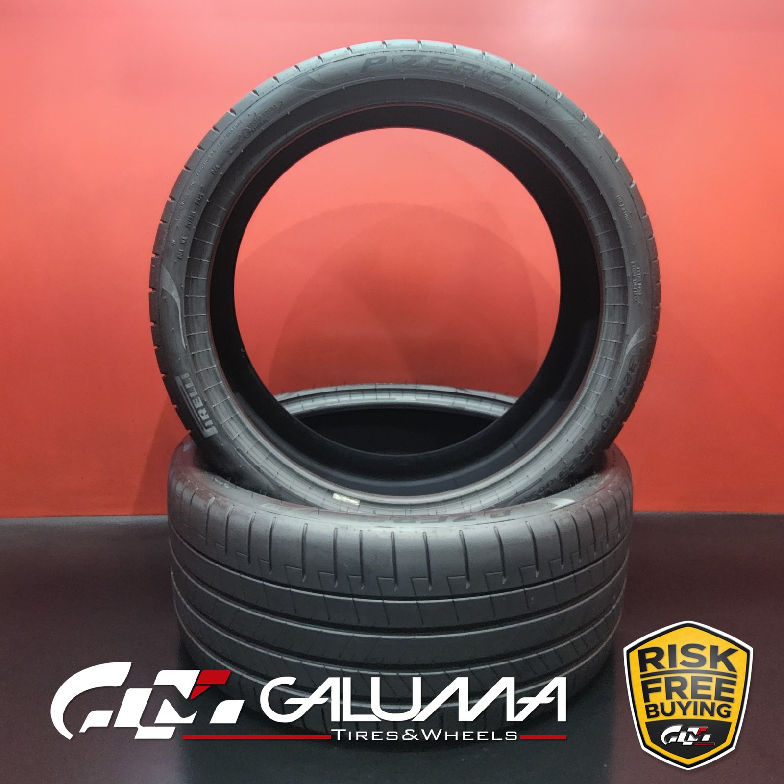 Set of 2 Tires LikeNEW Pirelli P-Zero (PZ4) ALP XL 325/30ZR23 325/30/23 #95929