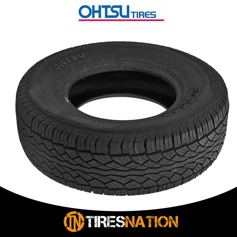 (1) New Ohtsu ST5000 P245/75R16 109S OWL Tires