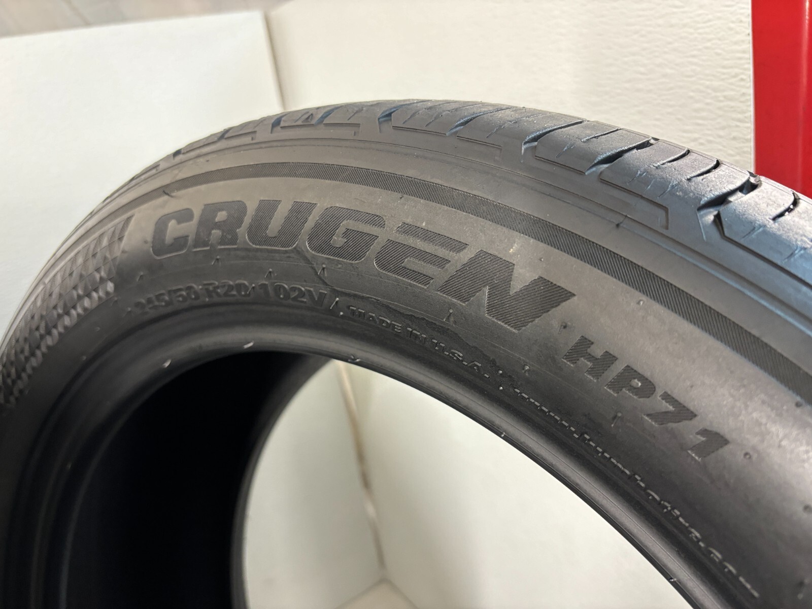 NO SHIPPING ONLY LOCAL PICK UP 4 Tires 245 50 20 Kumho Crugen HP71 102V