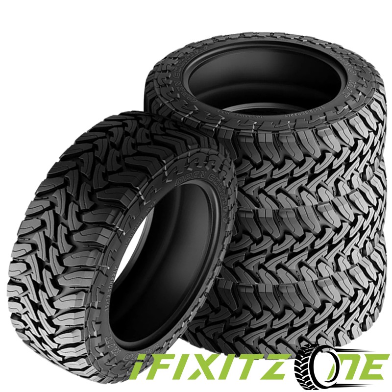 4 Toyo Open Country MT 37/12.5/22 127Q TakeOff Mud Tires 12 Ply