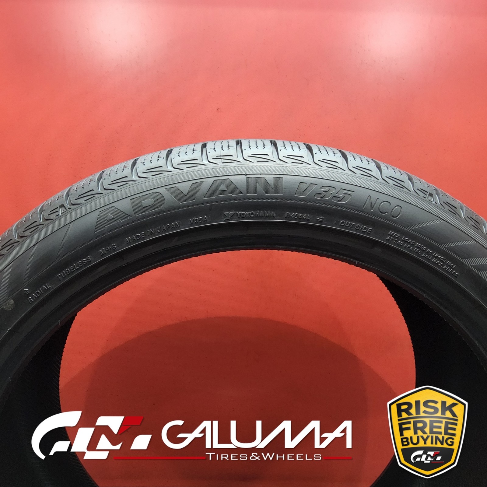 Set of 2 Tires Yokohama Advan V35A 315/35R22 315/35/22 3153522 111V XL #88733