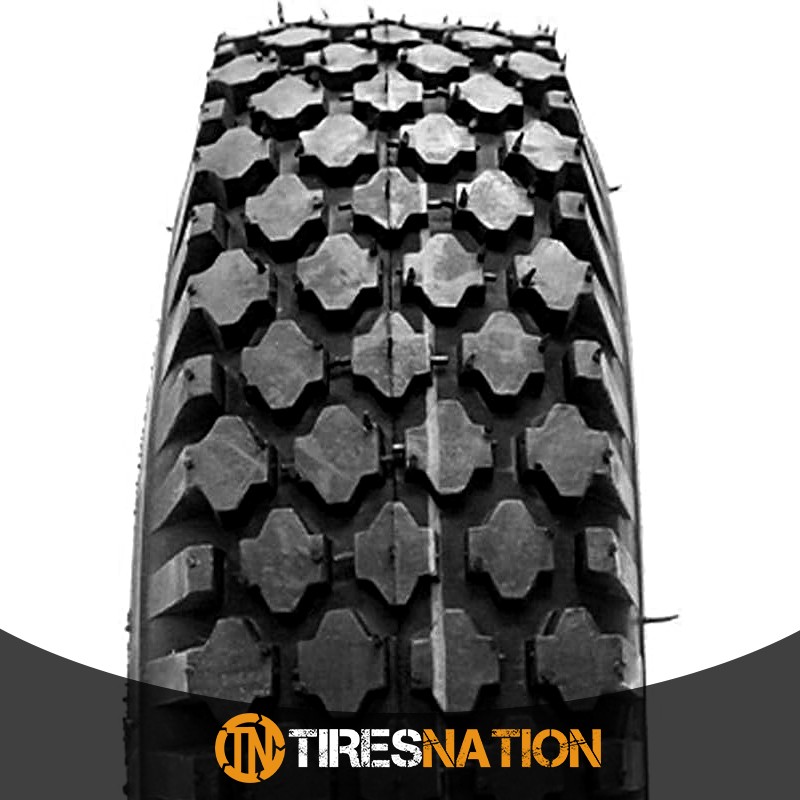 (1) New Carlisle Stud 4.80/4.00-8/4 Tires
