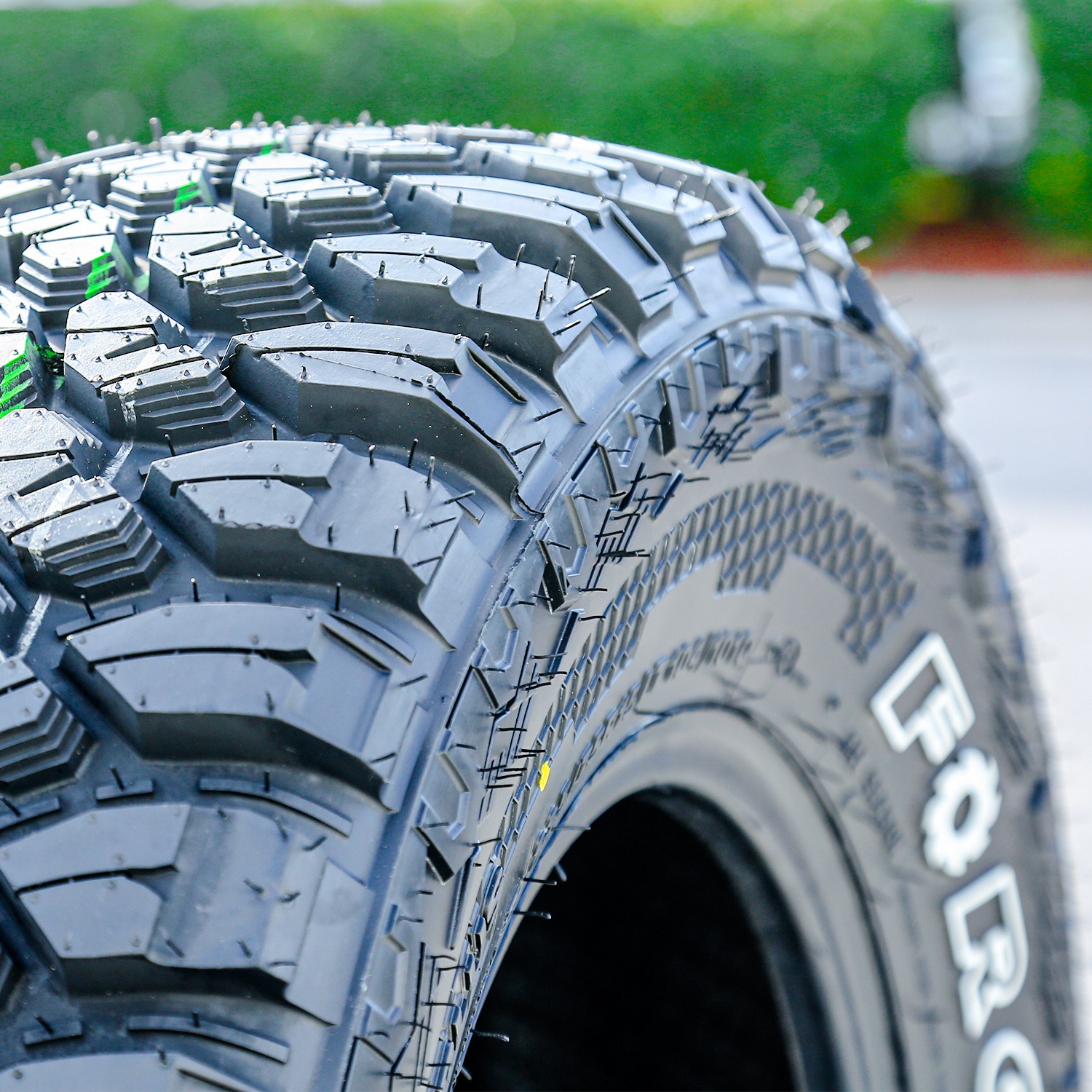 4 Tires LT 235/75R15 Forceum M/T 08 Plus MT Mud Load C 6 Ply (OWL)