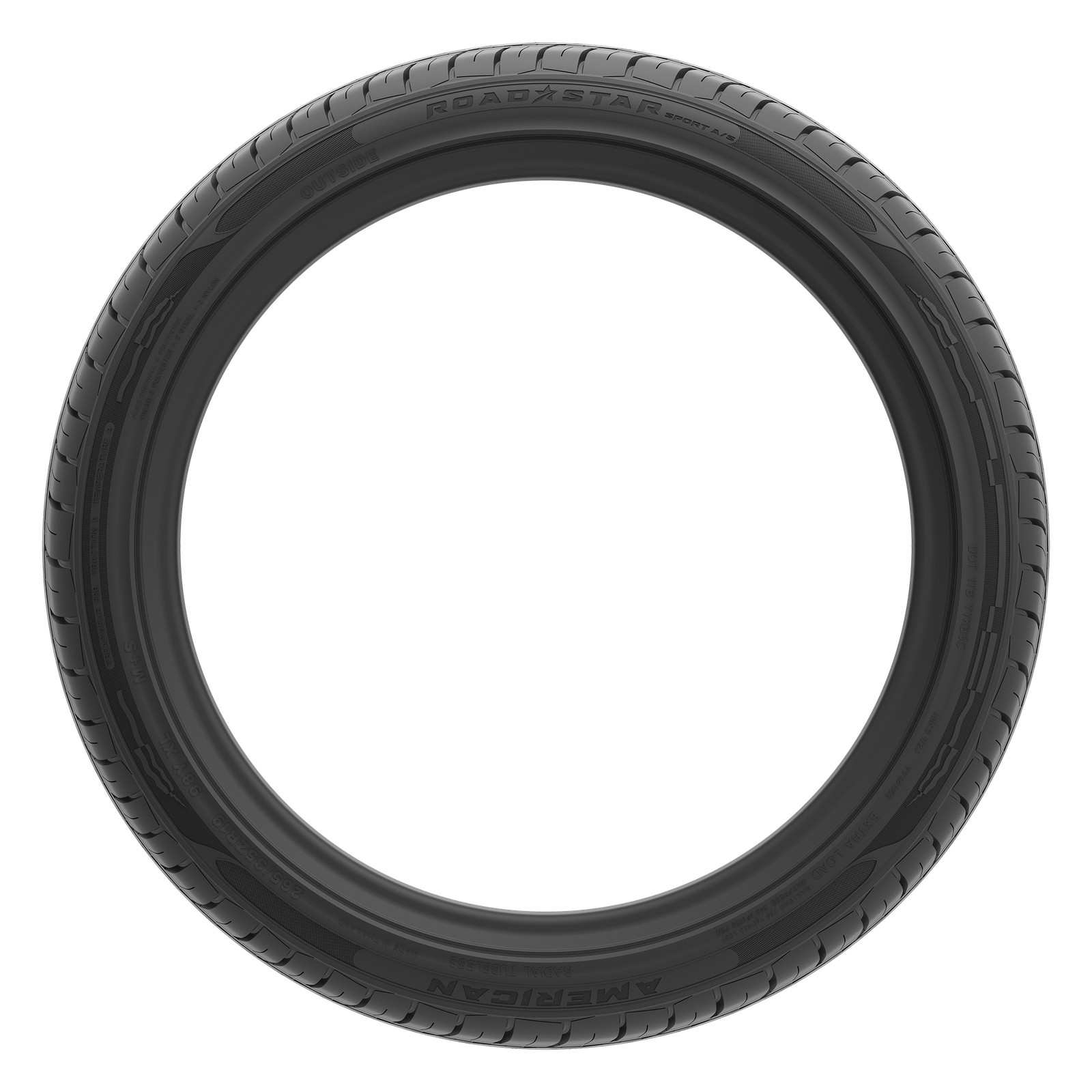 1 New 285/30ZR24 American Roadstar Sport AS Tires 103W BSW XL 285 30 24 2853024