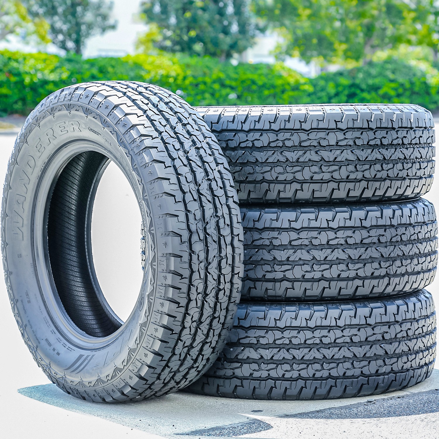 2 Tires MRF Wanderer A/T 255/65R18 111T AT All Terrain