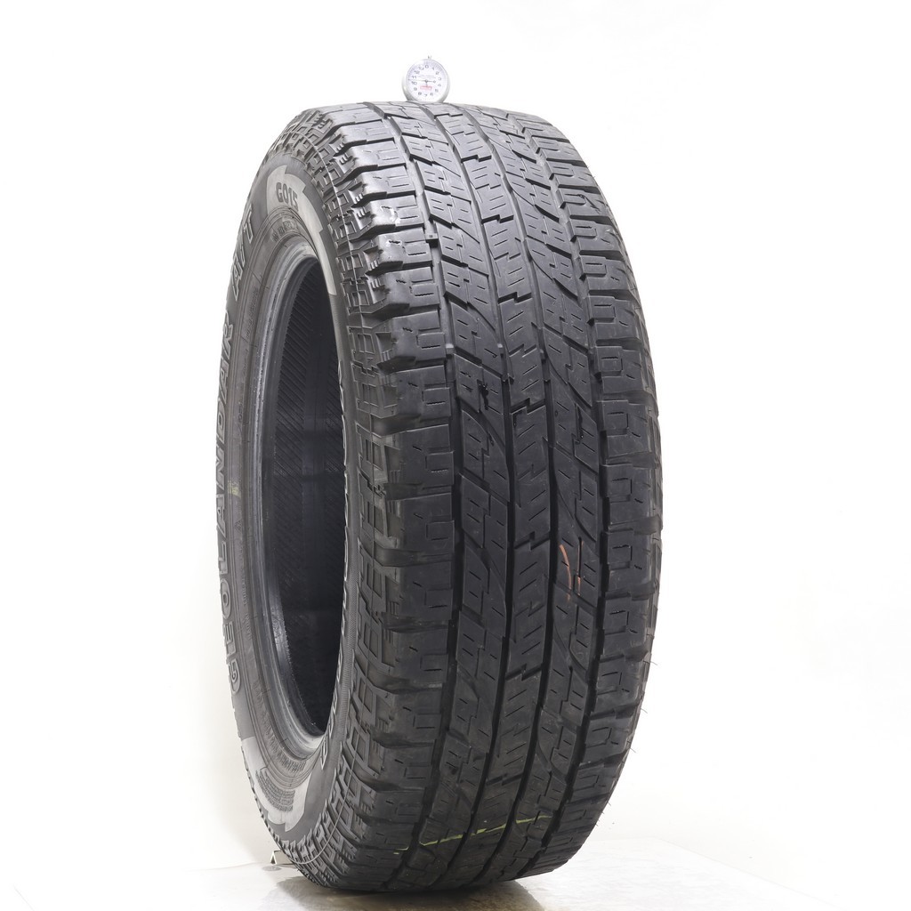 Set of (4) Used LT 285/60R20 Yokohama Geolandar A/T G015 125/122S – 9-10.5/32