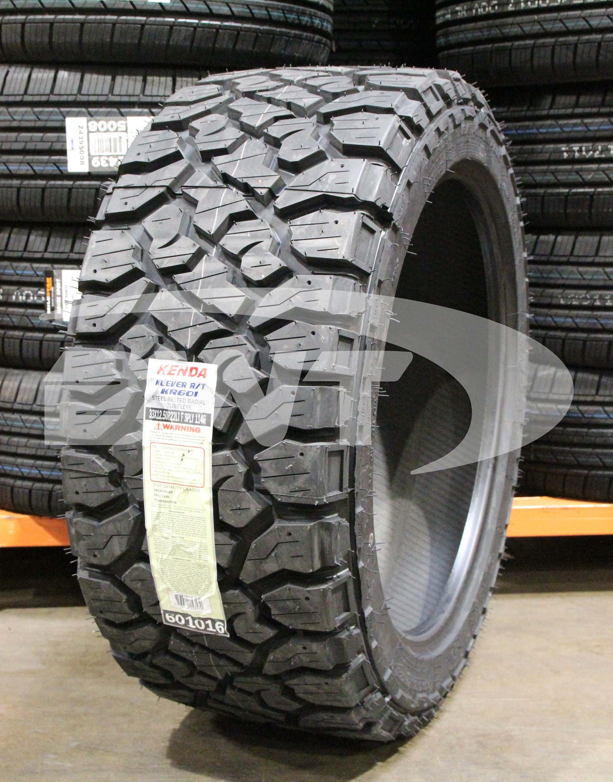 1 New Kenda Klever R/T KR601 Tire 33×12.50R22 LRF BSW 114R 33125022 33×12.5R22