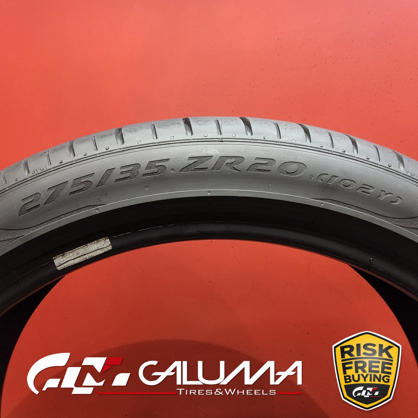 1 Tire LikeNEW Pirelli P-Zero (PZ4) ★ XL 275/35ZR20 275/35/20 No Repairs #95170