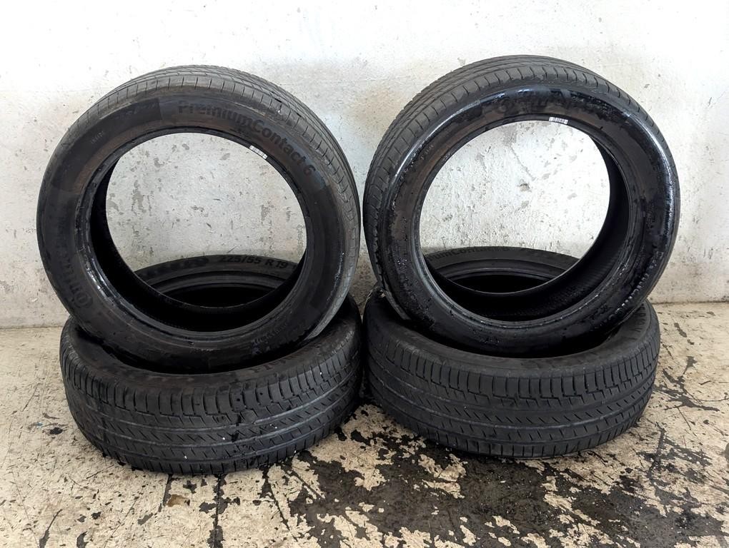 225/55 R19 99V CONTINENTAL PREMIUMCONTACT 6 7.39MM 6.33MM 6.31MM 6.24MM A5023 PN
