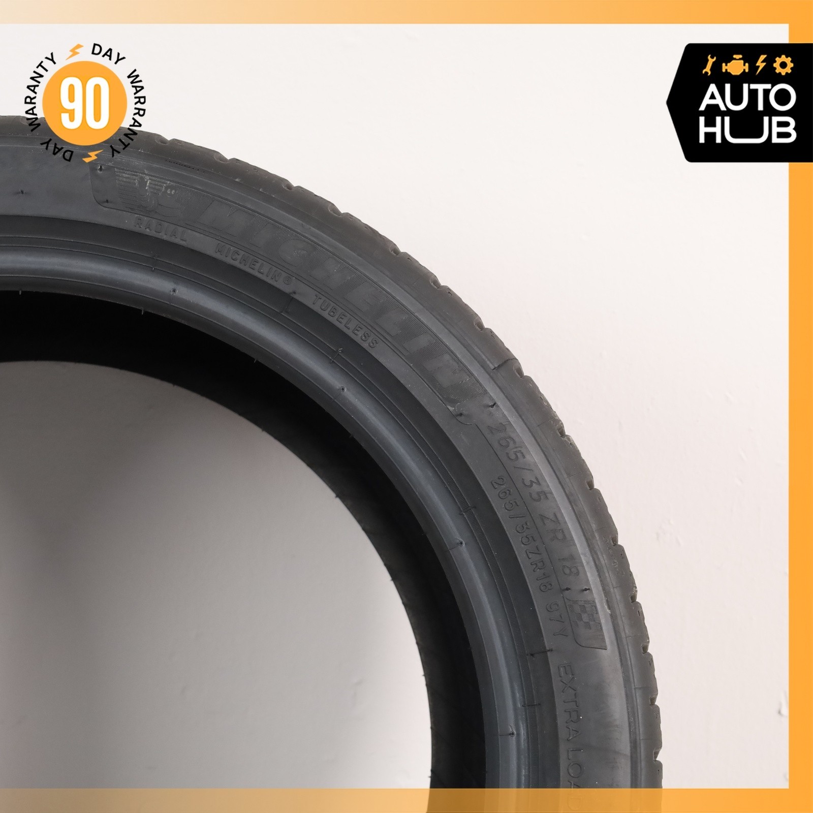 265/35ZR18 Michelin Pilot Sport All Season 4 265 35 18′ 97Y 9/32″ Set Of 2 Tires