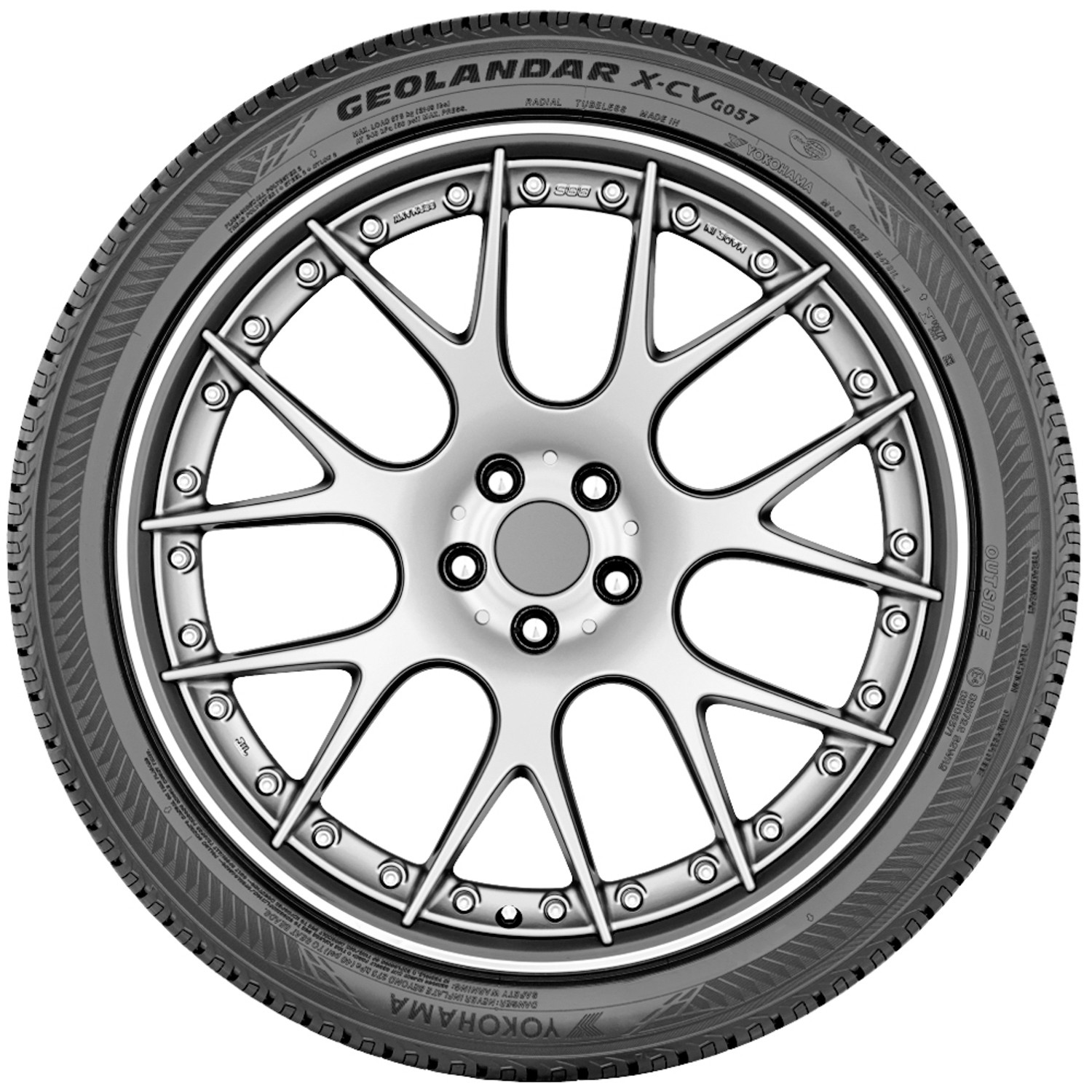 Tire Yokohama Geolandar X-CV G057 265/60R20 112H (TO) AS A/S Performance