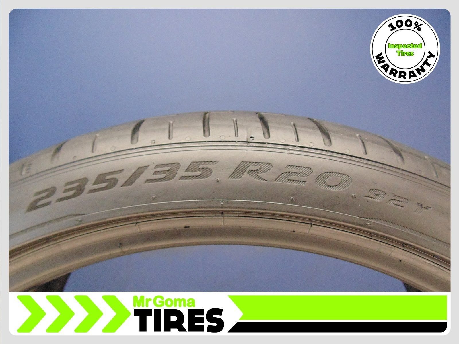 2 PIRELLI P ZERO TM PZ4 TO PNCS XL 235/35R20 USED TIRES 7.6/32 TREAD 2353520
