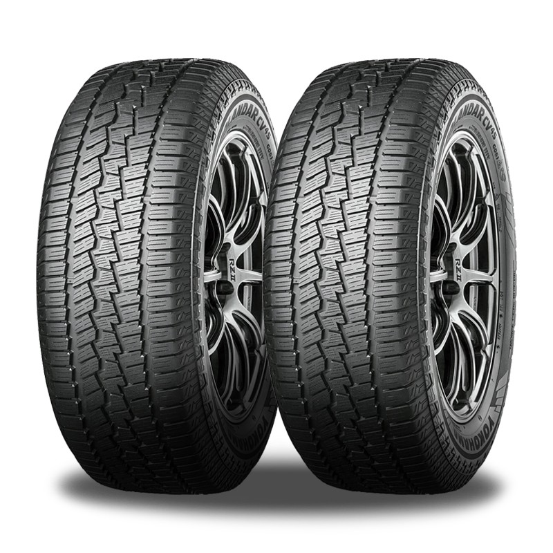 2 Yokohama Geolandar CV 4S 245/50R20 105V XL All Weather 60K Mileage Snow Rated