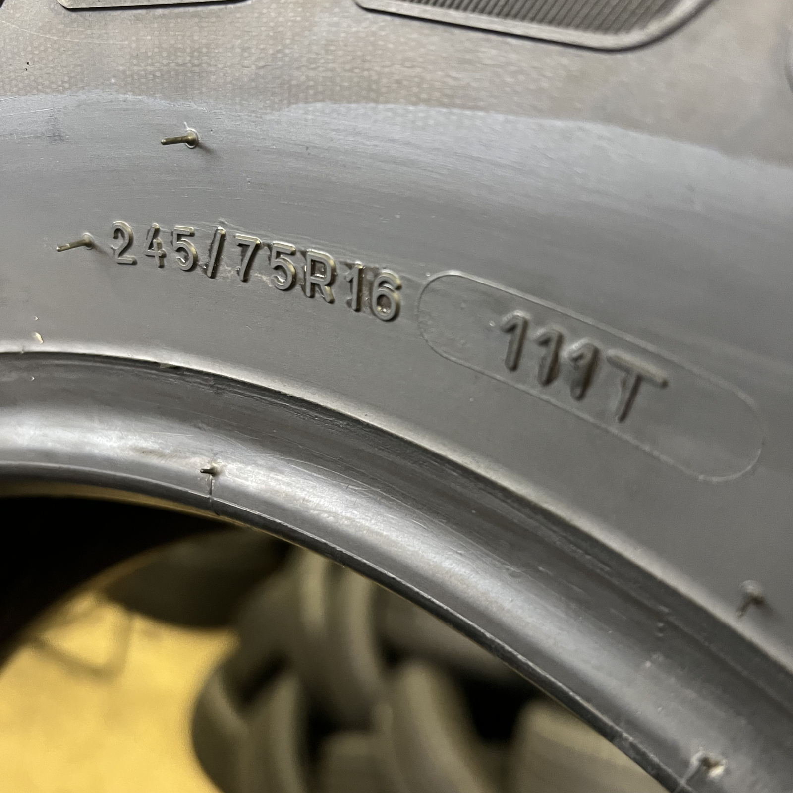 1 New Tire Bfgoodrich Advantage T/A Sport LT 245/75R16 111T DOT.2724 11.5/32 New
