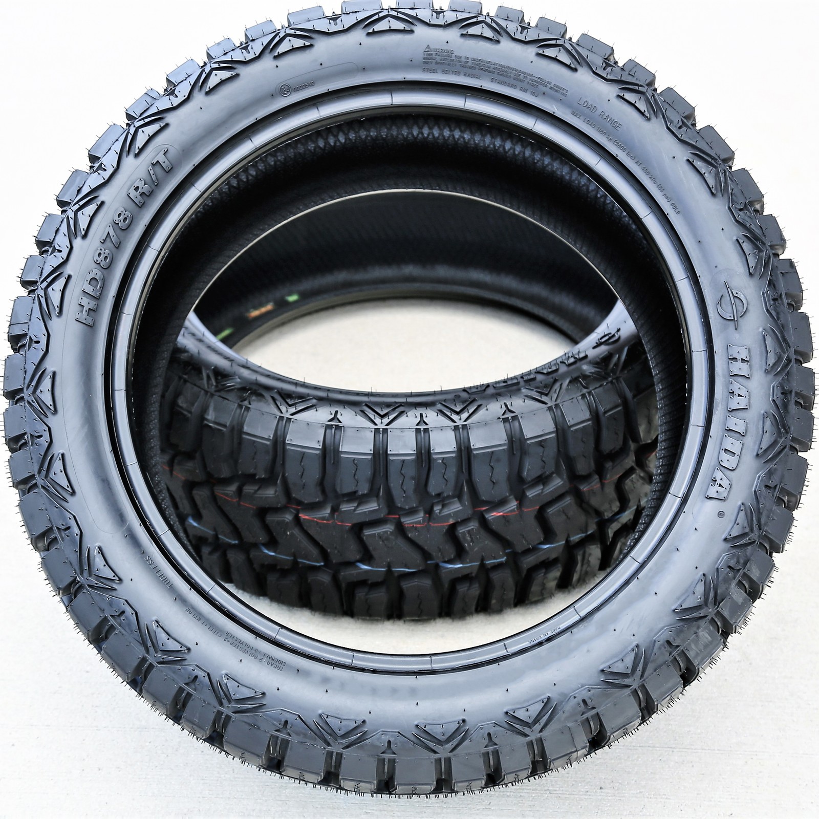 4 Tires Haida HD878 R/T LT 37X13.50R20 Load E 10 Ply RT Rugged Terrain