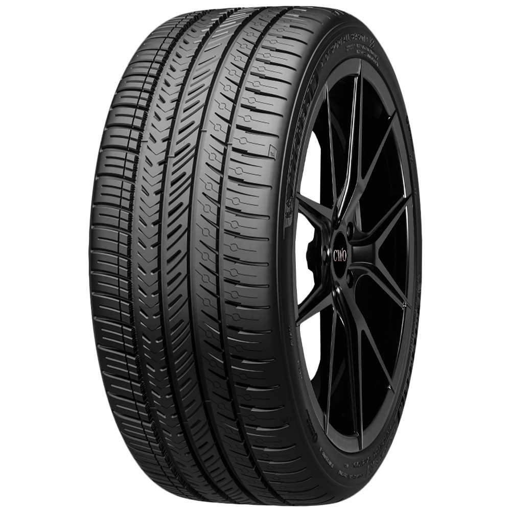 (QTY 2) 255/40ZR18 Michelin Pilot Sport A/S 4 99Y XL Black Wall Tires