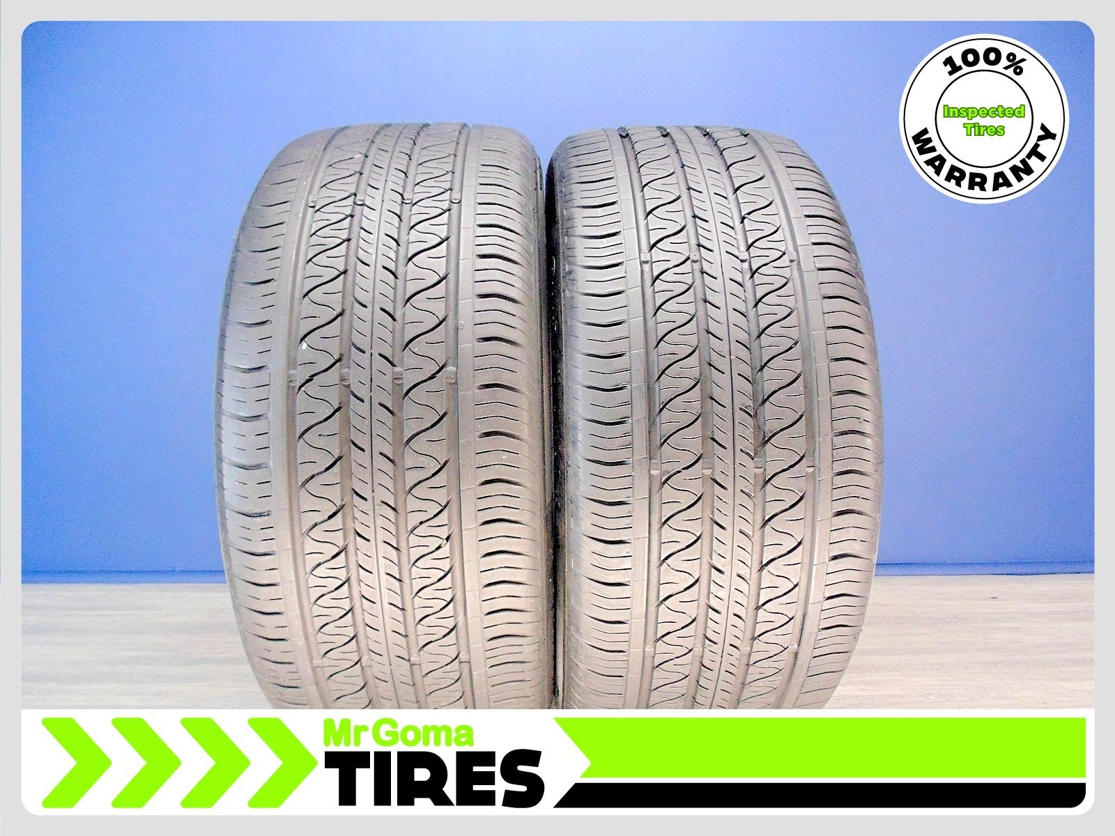 2 CONTINENTAL PROCONTACT RX T2 XL 255/45R19 USED TIRES 7.3/32 TREAD 104W 2554519