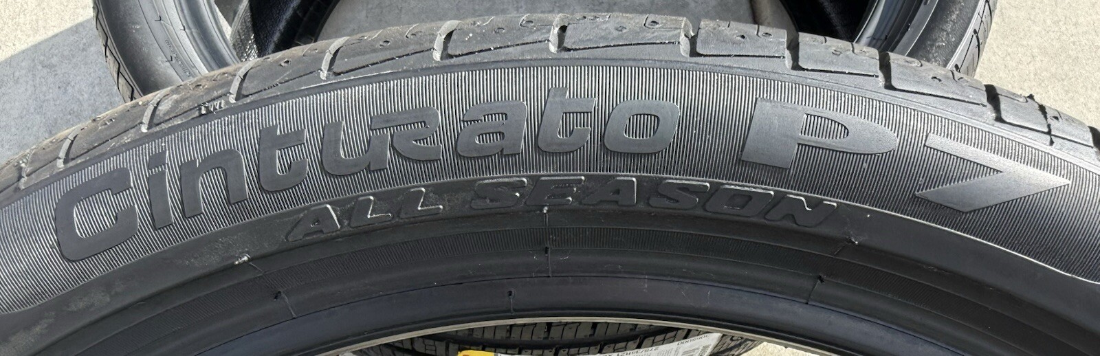 4X NEW Pirelli Cinturato P7 All Season N1 Porsche PNCS 2X 275/35R21 2X 315/30R21