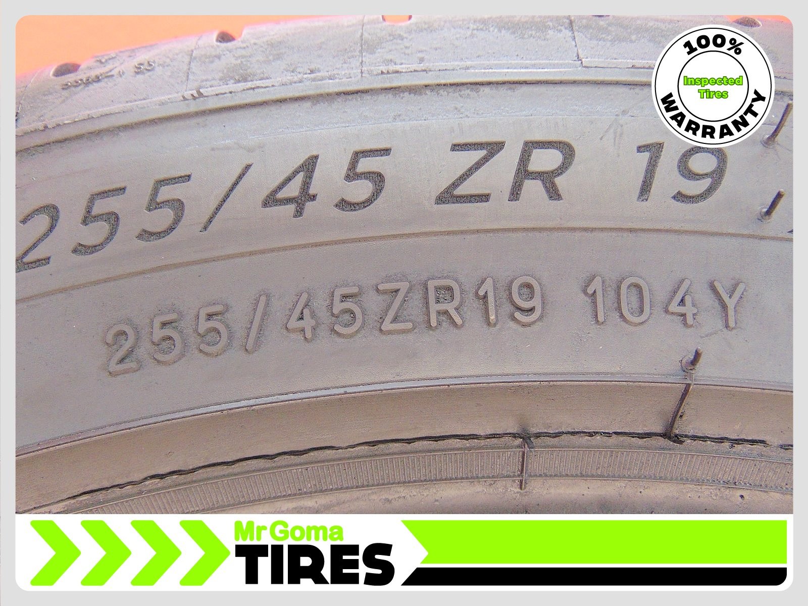 1 MICHELIN PILOT SPORT A/S 4 XL 255/45ZR19 USED TIRE 8.7/32 TREAD 104Y 2554519