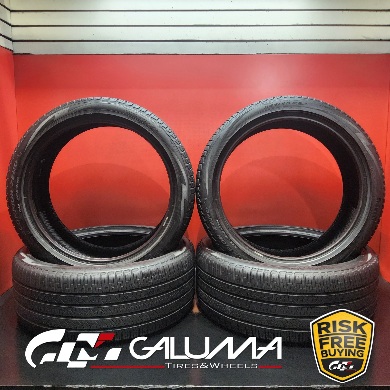 Set of 4 Tires Pirelli Scorpion Zero All season PNCS (LR) XL 285/40R23 #94883