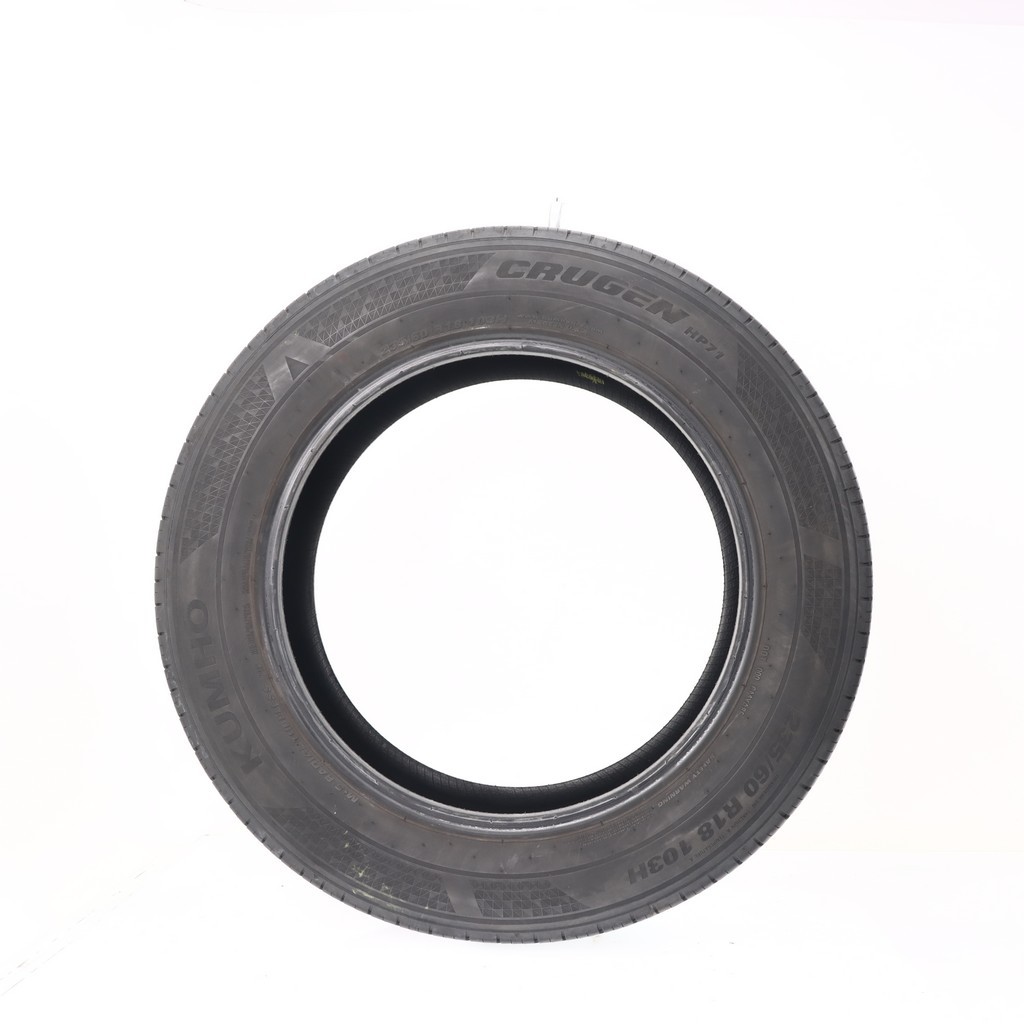 Set of (4) Used 235/60R18 Kumho Crugen HP71 103H – 6.5-7/32