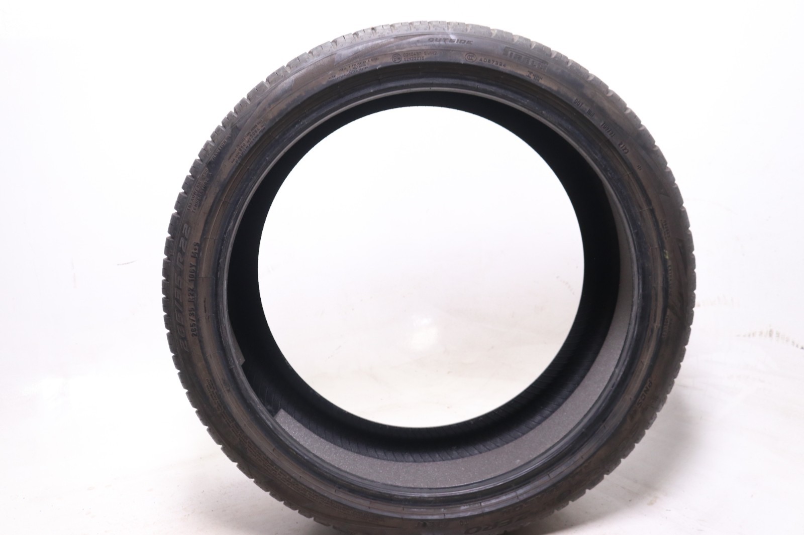 Set of 2 Used 285/35R22 Pirelli Scorpion Zero TO Elect PNCS – 106Y – 4.5-5.5/32