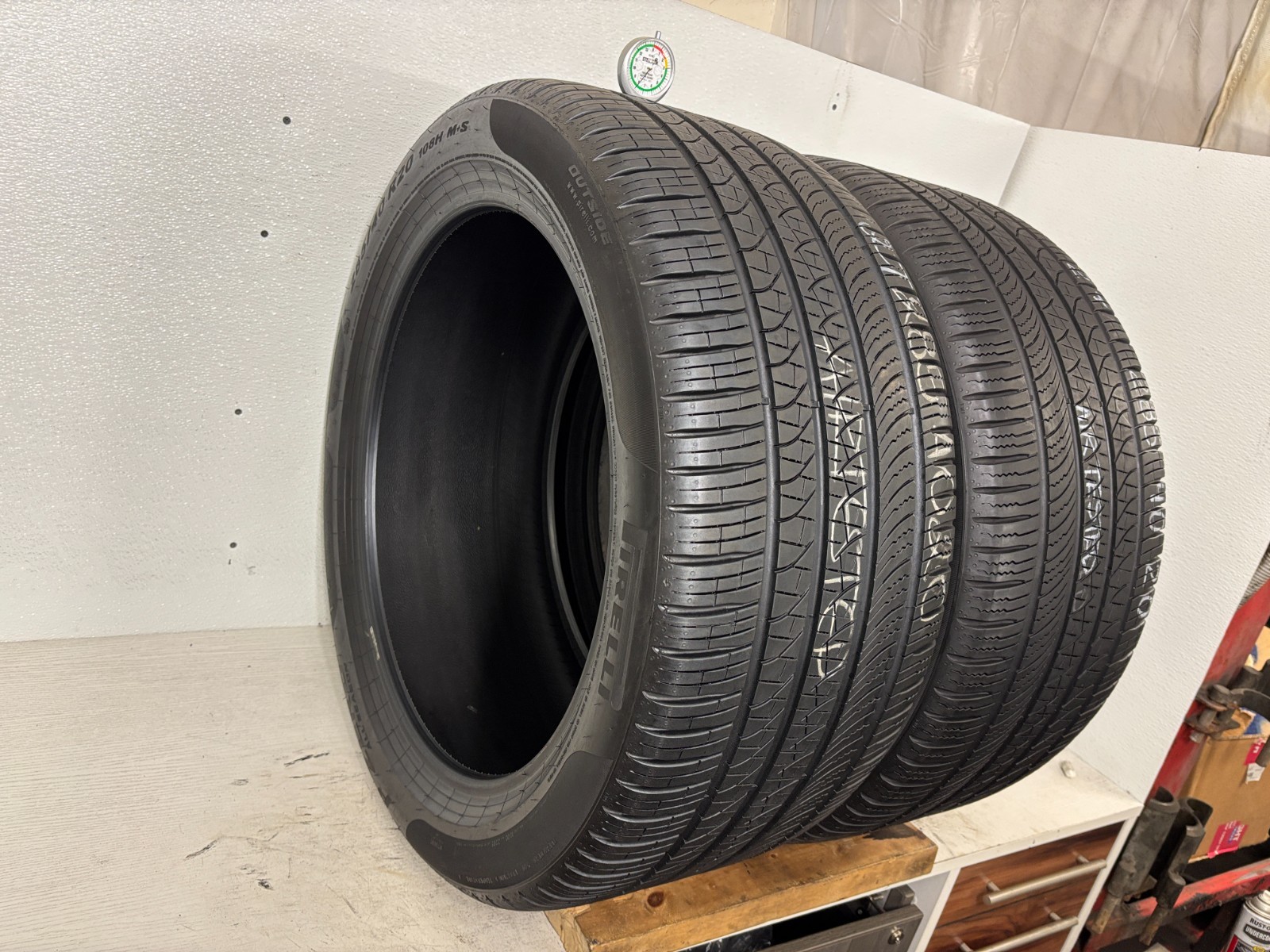 2 Tires 285 40 20 Pirelli P Zero All Season I Star (70-80% Tread Left) 108H