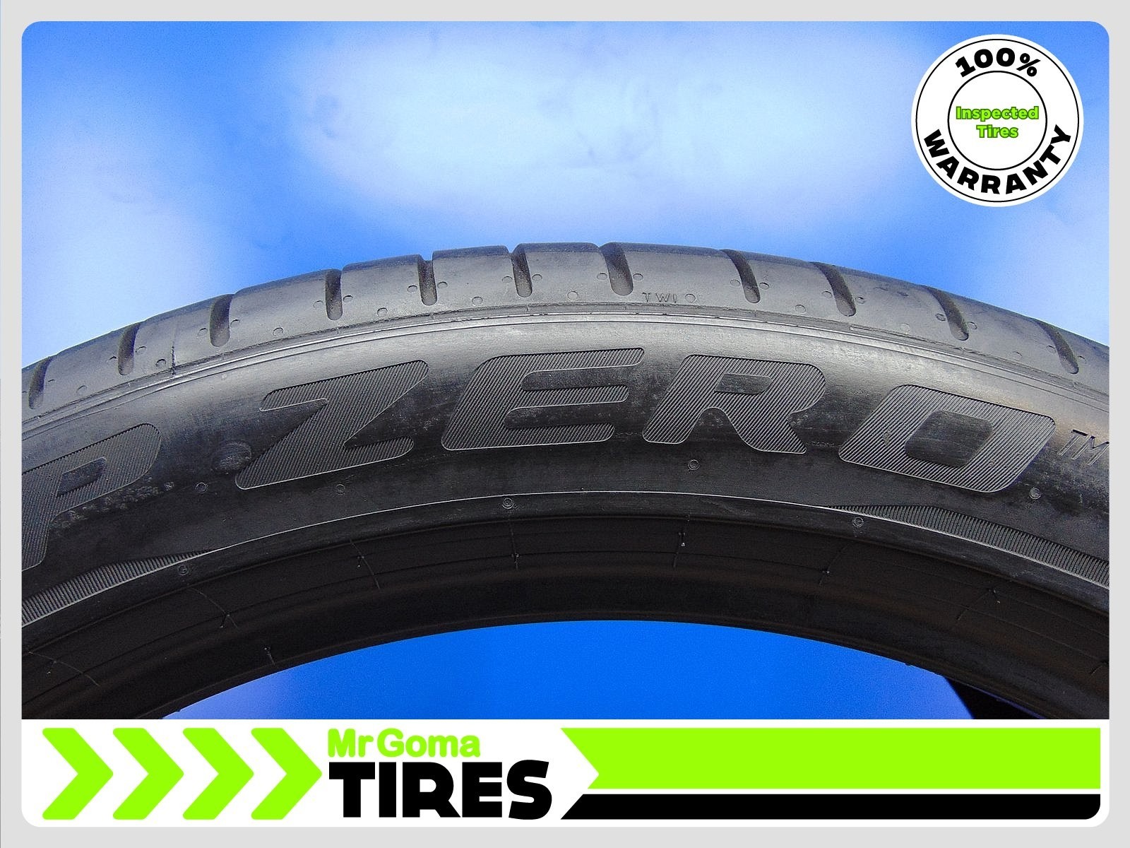 1 PIRELLI P ZERO TM PZ4 RSC RFT XL 315/35R21 USED TIRE 6.9/32 TREAD 111Y 3153521