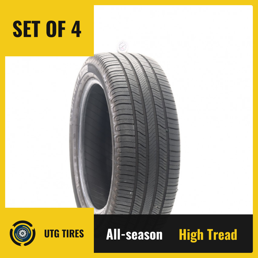 Set of (4) Used 235/55R20 Michelin Defender 2 102H – 9-10/32