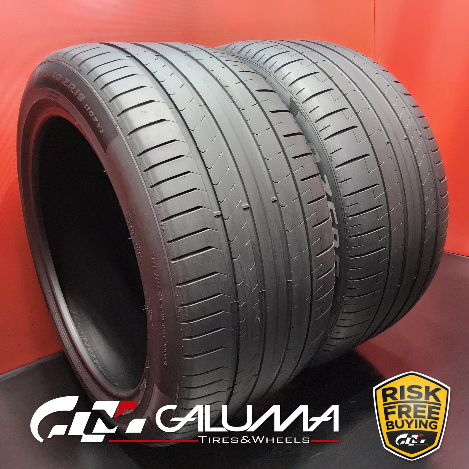 Set of 2 Tires Pirelli P-Zero (PZ4) MO1A XL 285/40ZR19 285/40/19 107Y #95366